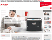 Tablet Screenshot of develop.hu