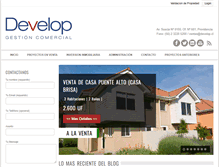 Tablet Screenshot of develop.cl